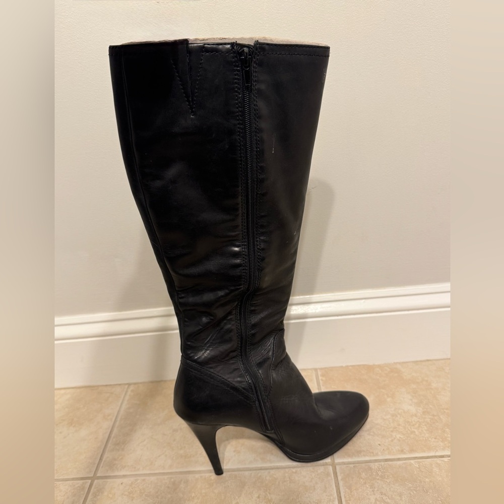 Jones New York Black Heeled Boots